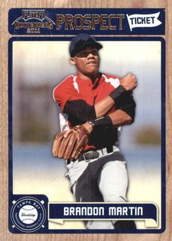 2011 Playoff Contenders - Prospect Ticket #RT44 Brandon Martin Front