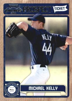 2011 Playoff Contenders - Prospect Ticket #RT50 Michael Kelly Front