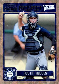 2011 Playoff Contenders - Prospect Ticket Crystal Collection #RT24 Austin Hedges Front