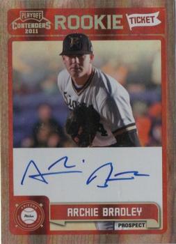 2011 Playoff Contenders - Rookie Ticket Autographs #RT15 Archie Bradley Front
