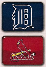 2012 Topps Stickers #141 / 164 Tigers / Cardinals Front