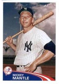 2012 Topps Stickers #27 Mickey Mantle Front