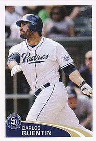 2012 Topps Stickers #285 Carlos Quentin Front