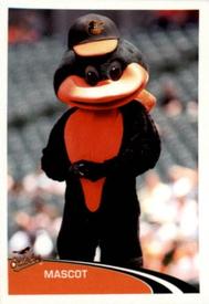 2012 Topps Stickers #9 Oriole Bird Front