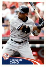 2012 Topps Stickers #22 Robinson Cano Front