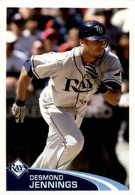 2012 Topps Stickers #33 Desmond Jennings Front