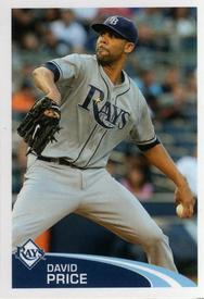 2012 Topps Stickers #34 David Price Front
