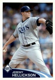 2012 Topps Stickers #35 Jeremy Hellickson Front