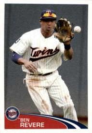 2012 Topps Stickers #82 Ben Revere Front
