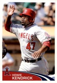 2012 Topps Stickers #95 Howie Kendrick Front