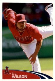 2012 Topps Stickers #99 C.J. Wilson Front