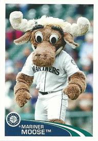 2012 Topps Stickers #117 Mariner Moose Front