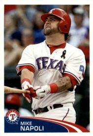 2012 Topps Stickers #125 Mike Napoli Front