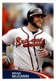 2012 Topps Stickers #132 Brian McCann Front