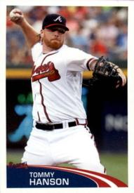 2012 Topps Stickers #133 Tommy Hanson Front