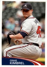 2012 Topps Stickers #134 Craig Kimbrel Front