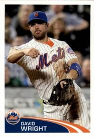 2012 Topps Stickers #177 David Wright Front