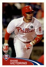 2012 Topps Stickers #185 Shane Victorino Front