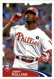 2012 Topps Stickers #187 Jimmy Rollins Front