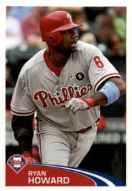 2012 Topps Stickers #189 Ryan Howard Front