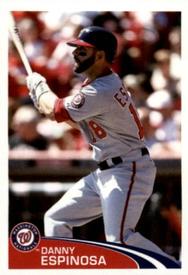 2012 Topps Stickers #196 Danny Espinosa Front
