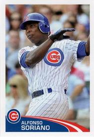 2012 Topps Stickers #204 Alfonso Soriano Front