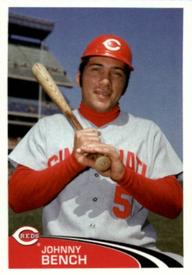 2012 Topps Stickers #218 Johnny Bench Front