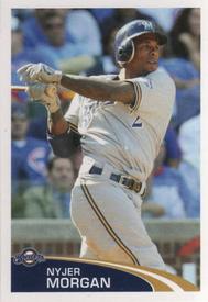 2012 Topps Stickers #230 Nyjer Morgan Front