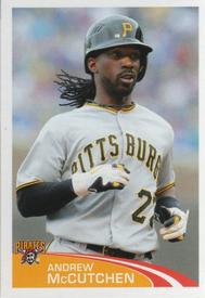 2012 Topps Stickers #238 Andrew McCutchen Front