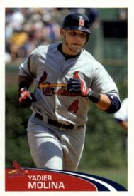 2012 Topps Stickers #248 Yadier Molina Front