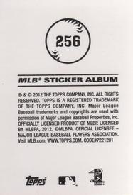 2012 Topps Stickers #256 Miguel Montero Back