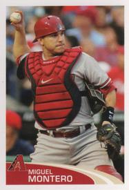 2012 Topps Stickers #256 Miguel Montero Front