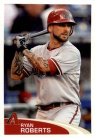 2012 Topps Stickers #260 Ryan Roberts Front