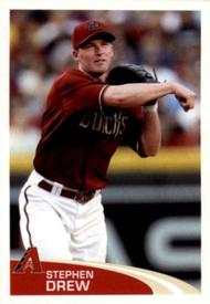 2012 Topps Stickers #261 Stephen Drew Front