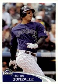 2012 Topps Stickers #268 Carlos Gonzalez Front