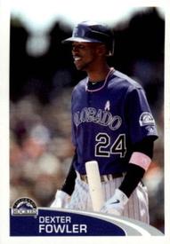 2012 Topps Stickers #269 Dexter Fowler Front