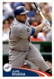 2012 Topps Stickers #279 Juan Rivera Front