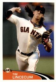 2012 Topps Stickers #296 Tim Lincecum Front