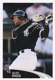 2012 Topps Stickers #47 Alex Rios Front