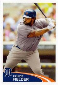 2012 Topps Stickers #66 Prince Fielder Front