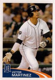 2012 Topps Stickers #70 Victor Martinez Front