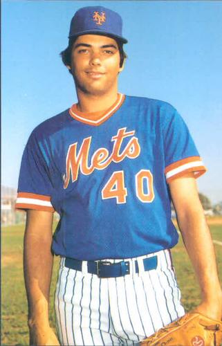 1985 TCMA New York Mets Postcards #NYM85-16 Calvin Schiraldi Front