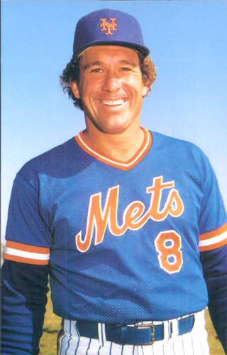 1985 TCMA New York Mets Postcards #NYM85-18 Gary Carter Front