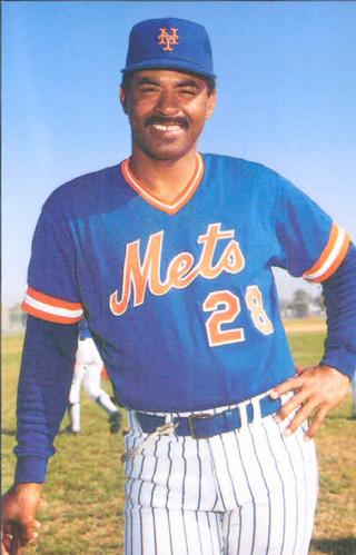 1985 TCMA New York Mets Postcards #NYM85-3 Bill Robinson Front