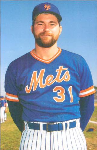 1985 TCMA New York Mets Postcards #NYM85-6 Bruce Berenyi Front
