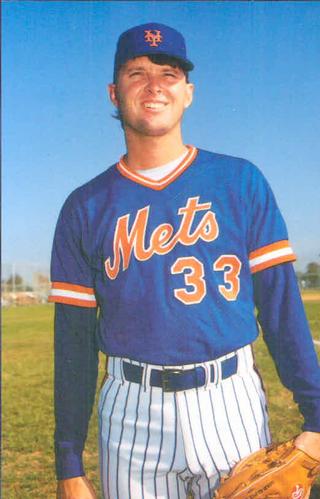 1985 TCMA New York Mets Postcards #NYM85-7 Jeff Bettendorf Front