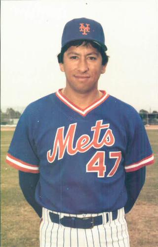 1986 TCMA New York Mets Postcards #NYM86-11 Jesse Orosco Front