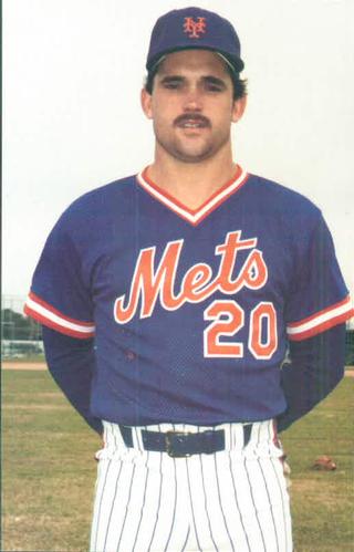 1986 TCMA New York Mets Postcards #NYM86-19 Howard Johnson Front