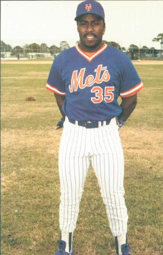 1986 TCMA New York Mets Postcards #NYM86-21 Kevin Mitchell Front