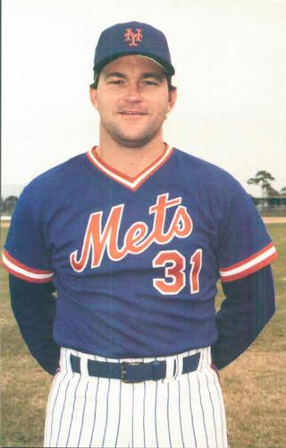 1986 TCMA New York Mets Postcards #NYM86-2 Bruce Berenyi Front